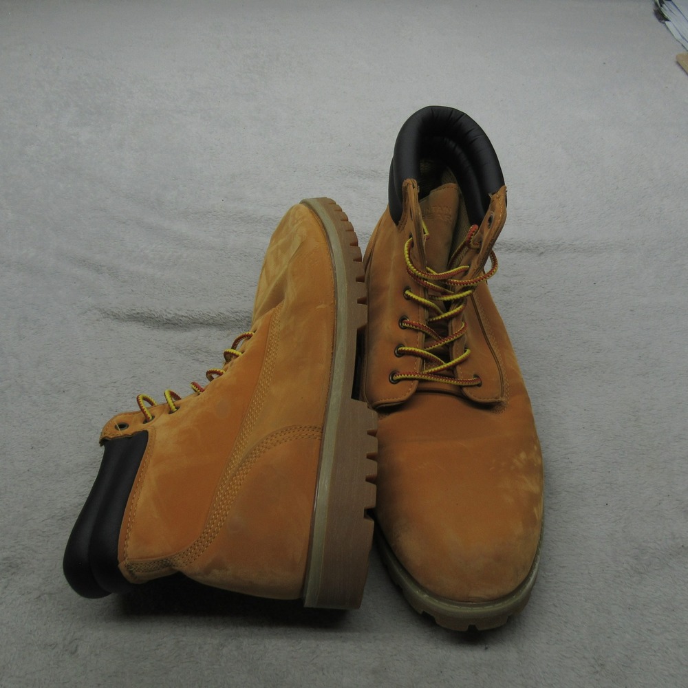 Mountain Gear Mens 13 Ankle‎ Boots Brown Lace Up Lug Sole Rugged Classic Work